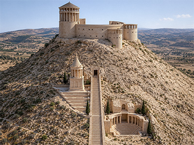 Herodium model